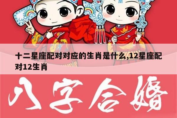 十二星座配对对应的生肖是什么,12星座配对12生肖