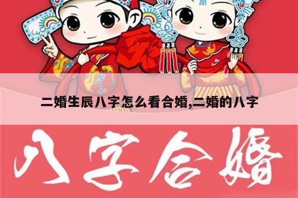 二婚生辰八字怎么看合婚,二婚的八字
