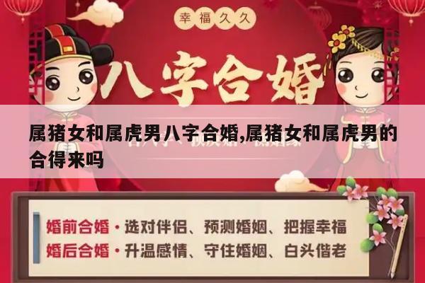 属猪女和属虎男八字合婚,属猪女和属虎男的合得来吗