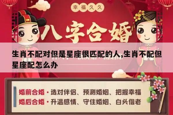 生肖不配对但是星座很匹配的人,生肖不配但星座配怎么办